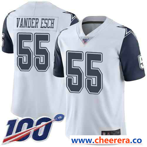 Leighton Vander Esch Dallas Cowboys white Limited jersey