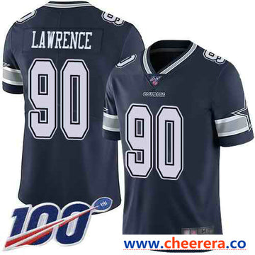 Demarcus Lawrence Dallas Cowboys navy Vapor jersey