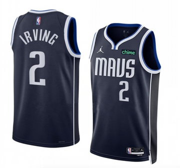 Kyrie Irving Dallas Mavericks navy jersey