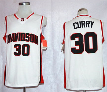 Davidson Wildcats Davidson Wildcats white jersey