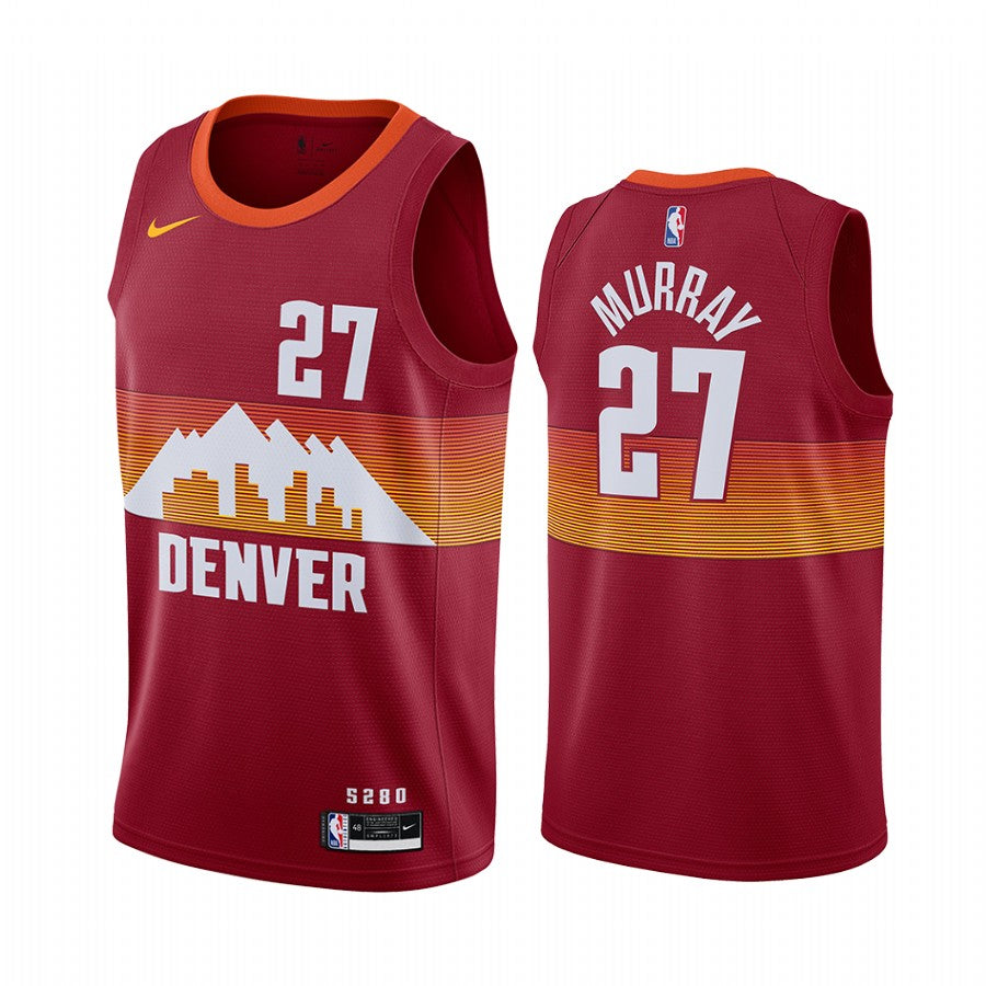 Murray Denver Nuggets red jersey