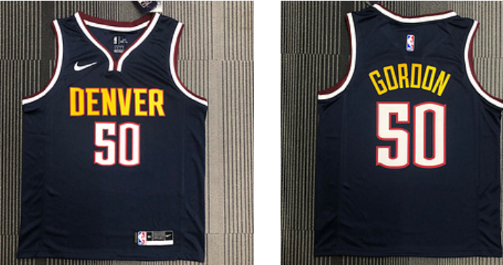 Gordon Denver Nuggets jersey