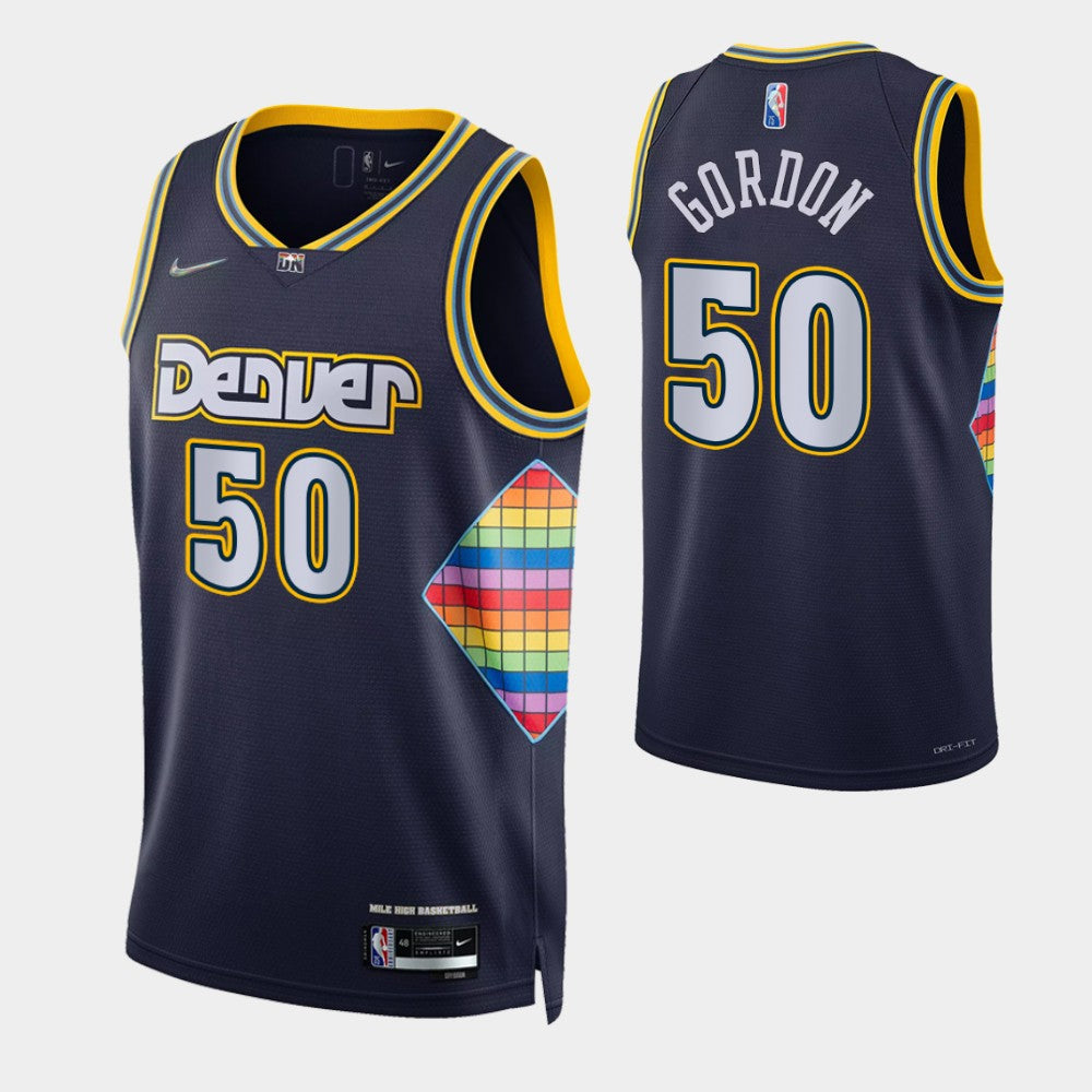 Gordon Denver Nuggets navy jersey
