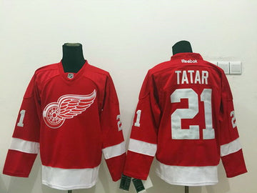 Tomas Tatar Detroit Red Wings red jersey