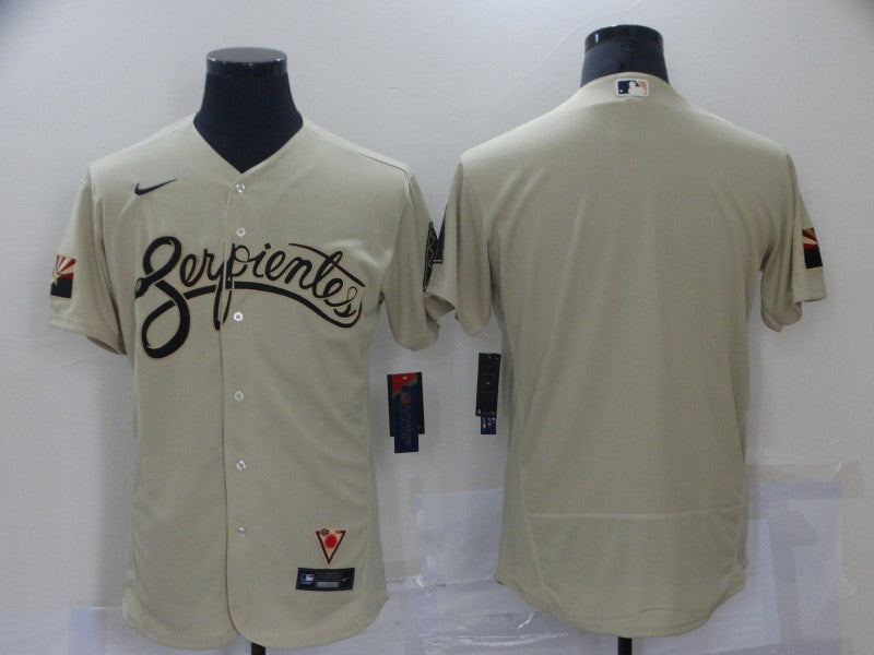 Custom Arizona Diamondbacks gold City Connect jersey