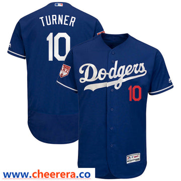 Justin Turner Los Angeles Dodgers royal jersey