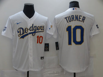 Justin Turner Los Angeles Dodgers white jersey