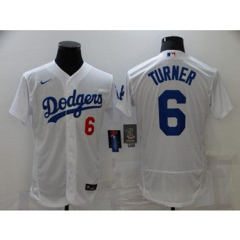 Turner Los Angeles Dodgers white jersey