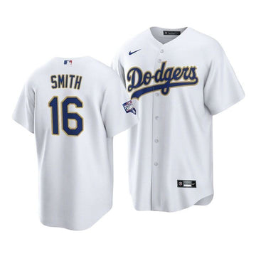 Will Smith Los Angeles Dodgers gold jersey