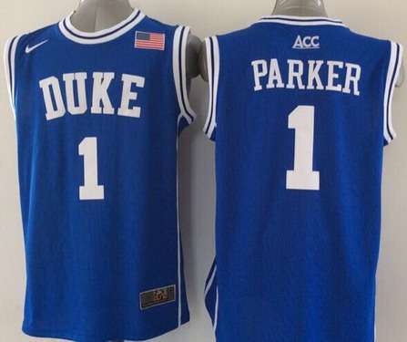 Jabari Parker Duke Blue Devils blue jersey