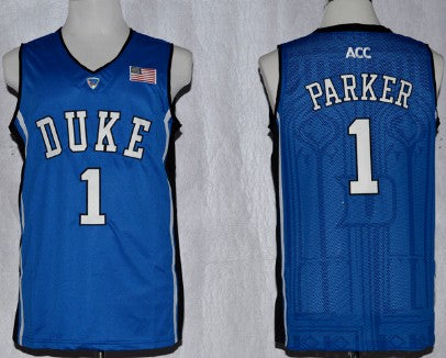 Jabari Parker Duke Blue Devils blue jersey