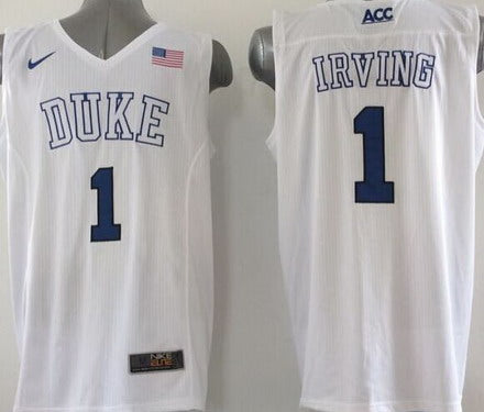 Kyrie Irving Duke Blue Devils white jersey