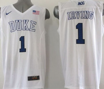 Kyrie Irving Duke Blue Devils white jersey