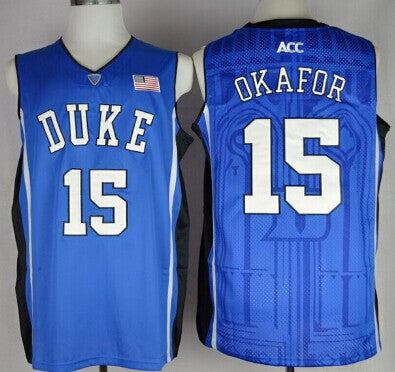 Jahlil Okafor Duke Blue Devils blue jersey