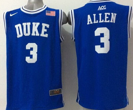 Grayson Allen Duke Blue Devils blue jersey