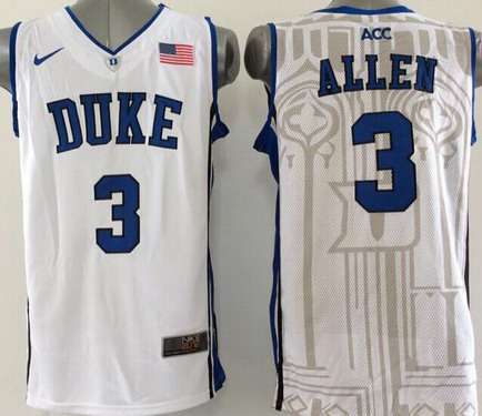 Grayson Allen Duke Blue Devils white jersey