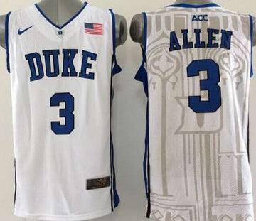 Grayson Allen Duke Blue Devils white jersey