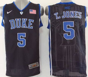 Tyus Jones Duke Blue Devils black jersey