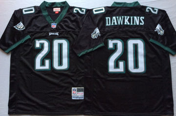 Brian Dawkins Philadelphia Eagles black Throwback jersey