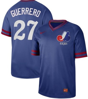 Vladimir Guerrero Washington Nationals royal Authentic jersey