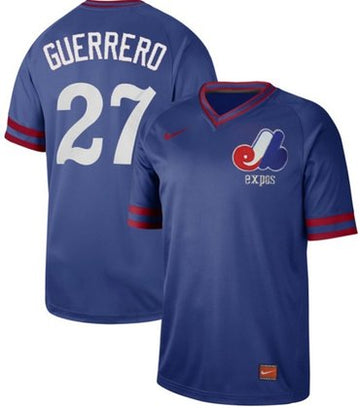 Vladimir Guerrero Washington Nationals royal Authentic jersey
