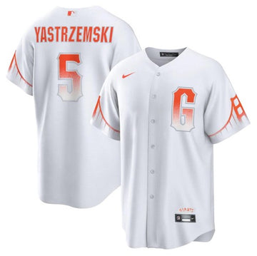Mike Yastrzemski San Francisco Giants white City Connect jersey