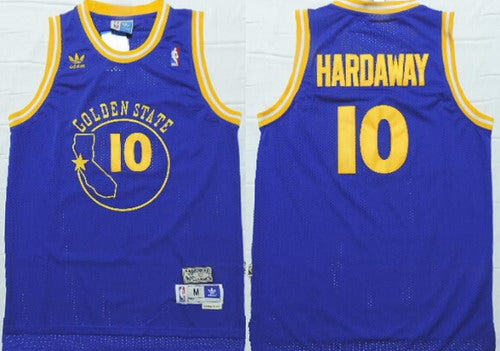 Tim Hardaway Golden State Warriors blue Throwback jersey