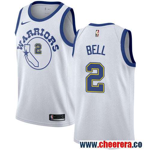 Jordan Bell Golden State Warriors white jersey