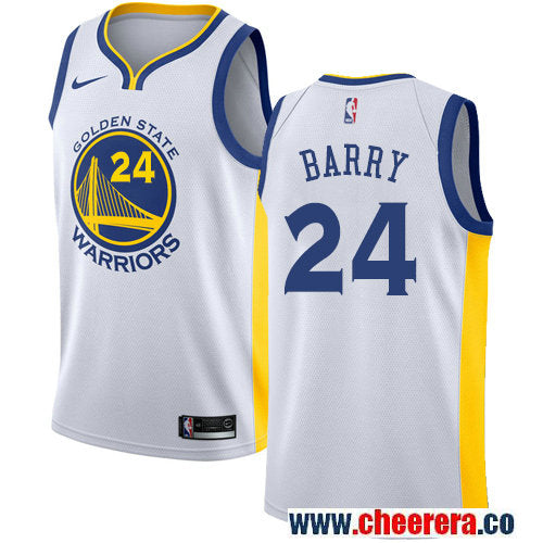Rick Barry Golden State Warriors white Home jersey