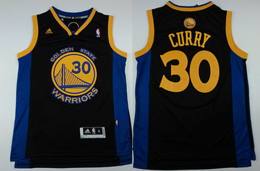 NBA Stephen Curry Revolution Golden State Warriors black jersey