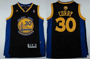 NBA Stephen Curry Revolution Golden State Warriors black jersey