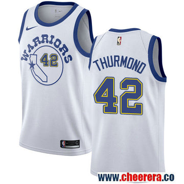 Nate Thurmond Golden State Warriors white jersey