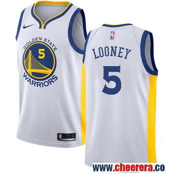 Kevon Looney Golden State Warriors white Home jersey