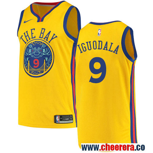 Andre Iguodala Golden State Warriors gold jersey