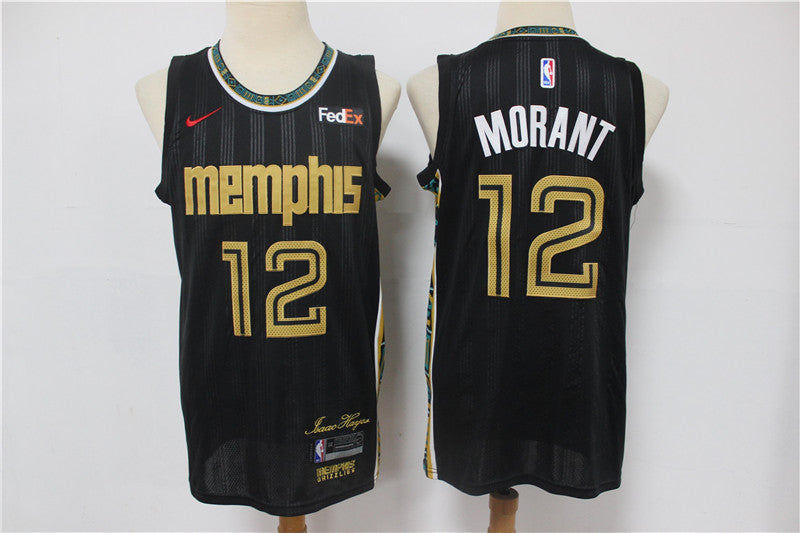 Ja Morant Memphis Grizzlies black jersey