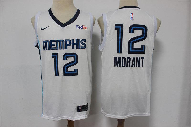 Ja Morant Memphis Grizzlies white jersey