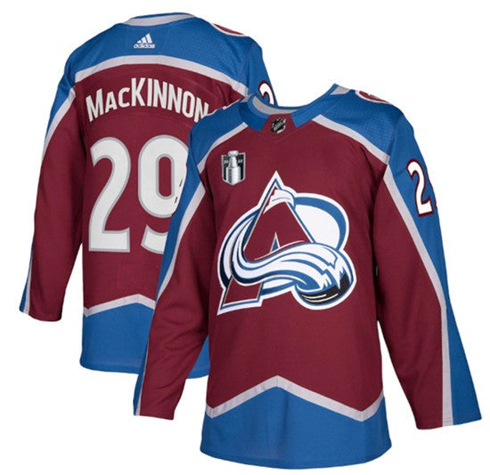 HL Colorado Avalanche burgundy Reverse Retro jersey