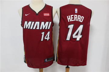 Tyler Herro Miami Heat red jersey