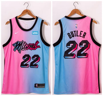 Jimmy Butler Miami Heat blue jersey