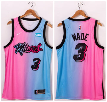 Dwyane Wade Miami Heat blue jersey