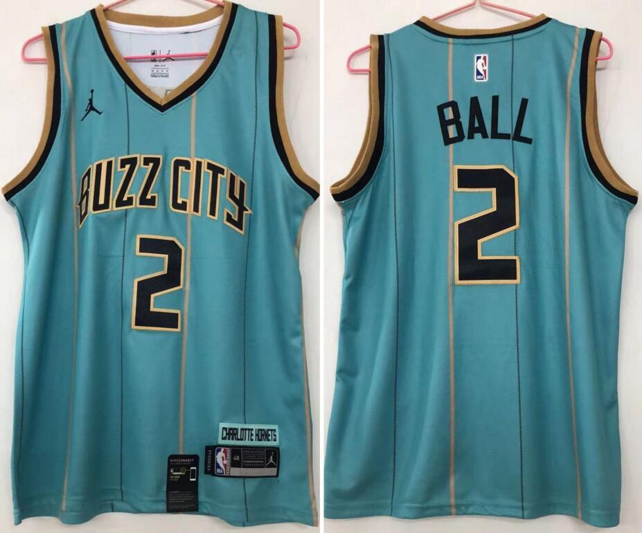 LaMelo Ball Charlotte Hornets teal jersey