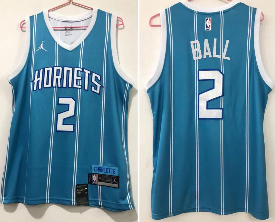 LaMelo Ball Charlotte Hornets teal jersey