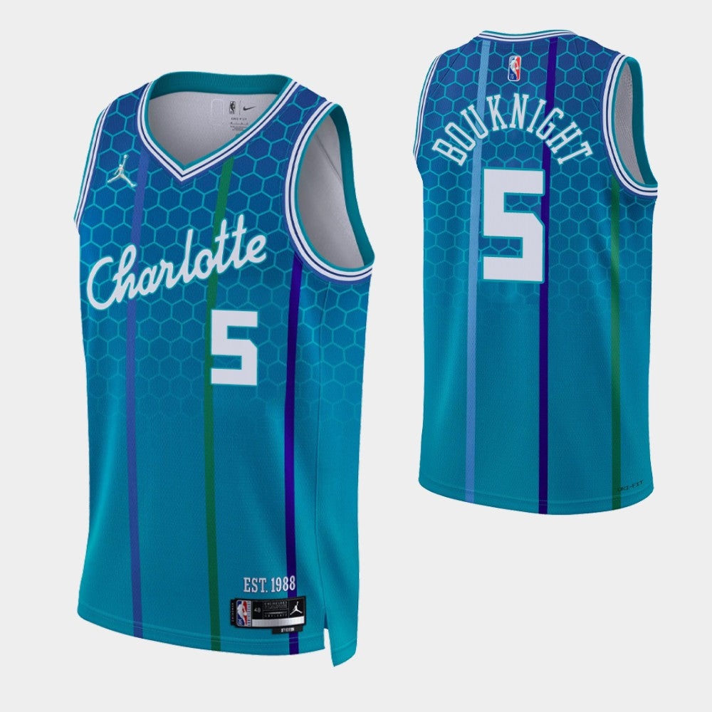 Bouknight Charlotte Hornets blue jersey