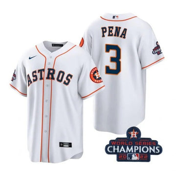Jeremy Pena Houston Astros white Home jersey