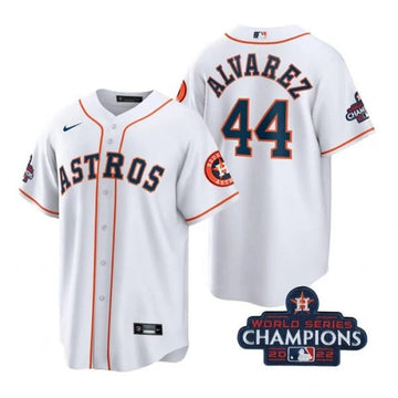 Yordan Alvarez Houston Astros white Home jersey