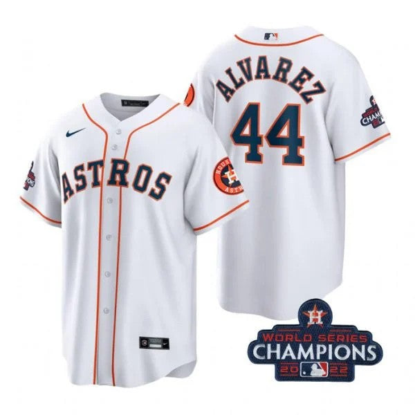 Yordan Alvarez Houston Astros white Home jersey
