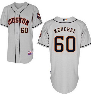 Dallas Keuchel Houston Astros gray jersey