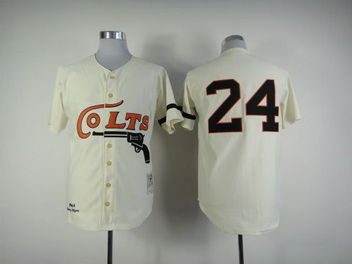 Houston Colt Houston Colt cream Throwback jersey