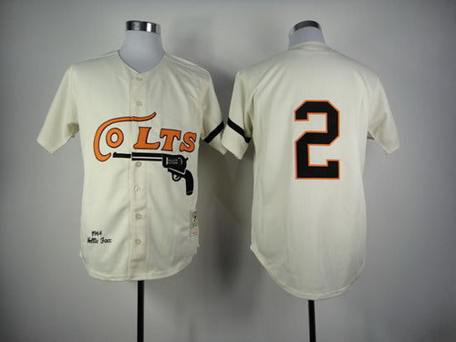 Houston Nellie Fox Indianapolis Colts cream jersey