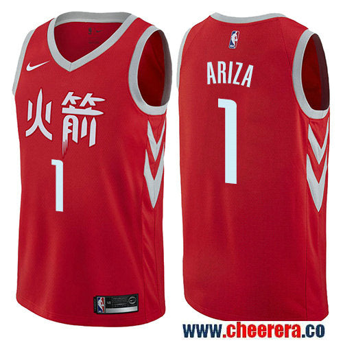 Trevor Ariza Houston Rockets red jersey